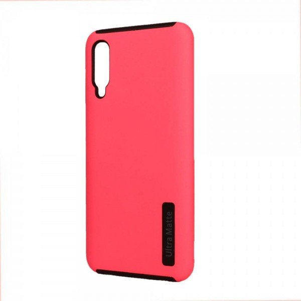 Wholesale Samsung Galaxy A70, A705 Ultra Matte Armor Hybrid Case (Hot Pink)